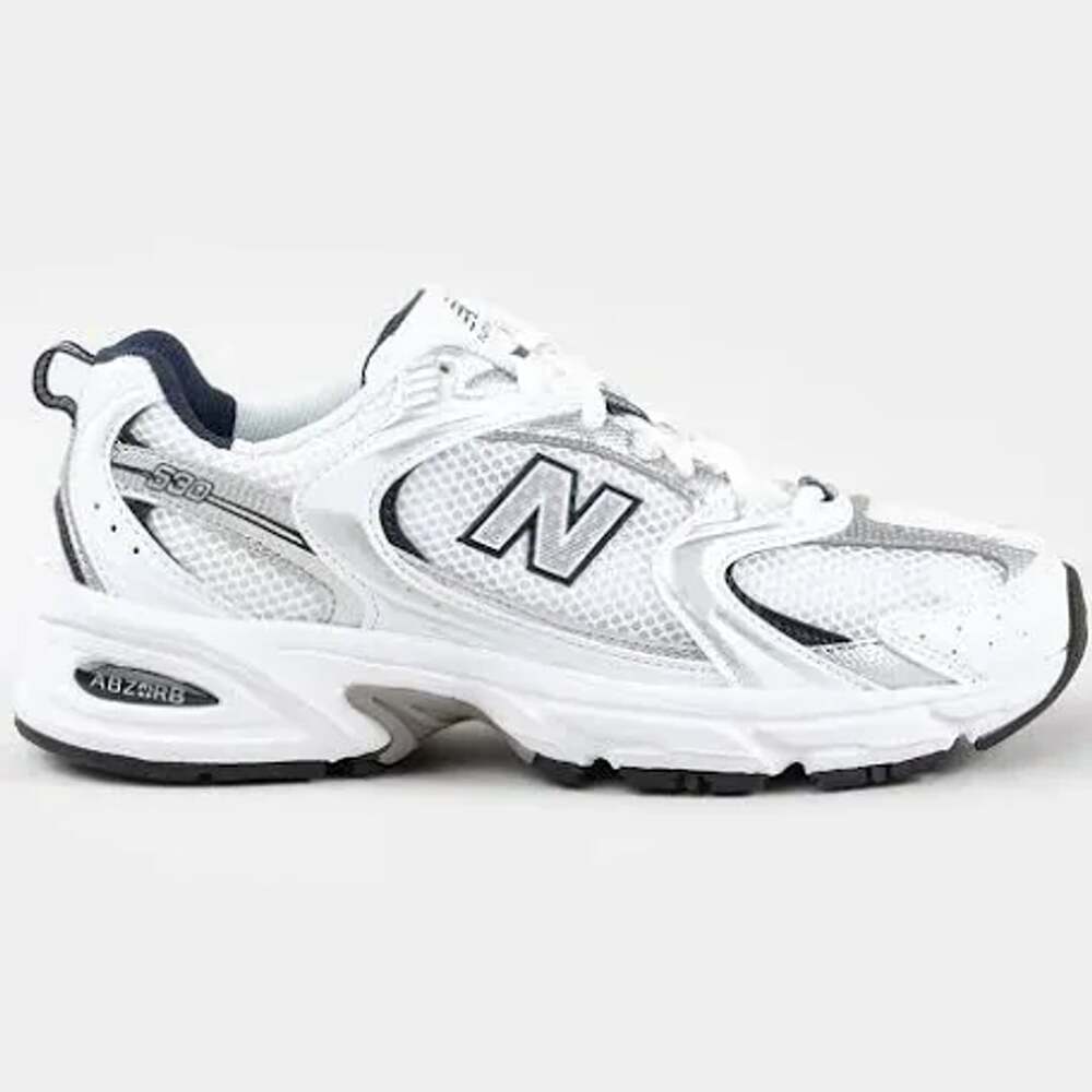New Balance 530 White Natural Indigo MR530SG Running Sneakers